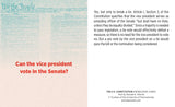The U.S. Constitution Quiz Deck Knowledge Cards