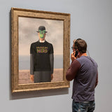 Museum Nerd Classic Black T-Shirt