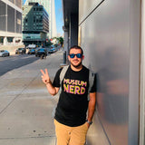 Museum Nerd Classic Black T-Shirt