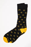 Scales of Justice Sock -   Carded Cotton - by Alynn