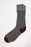 Scales of Justice Sock -   Carded Cotton - by Alynn