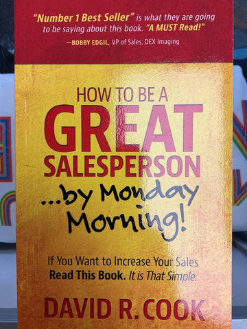 How to be a Great Salesperson