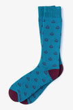 Scales of Justice Sock -   Carded Cotton - by Alynn
