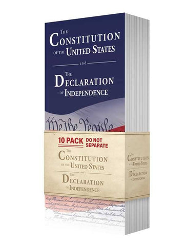 Constitution of the United States and The Declaration of the Independence by Delegates of The Constitutional Convention