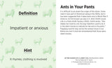In Two Shakes of a Lamb's Tail: A Quiz Deck of Curious Sayings Knowledge Cards