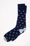 Scales of Justice Sock -   Carded Cotton - by Alynn