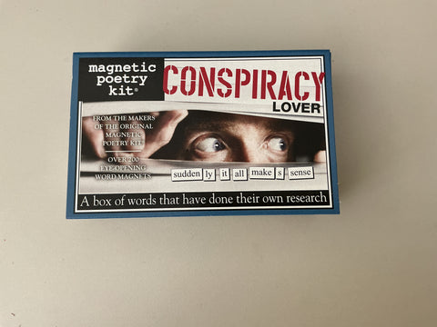 Conspiracy Magnetic Poetry