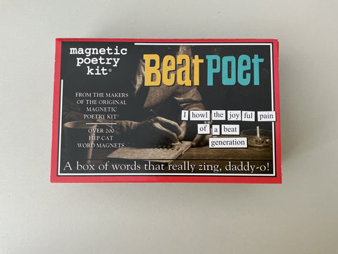 Beat Magnetic Poetry