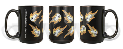 Flaming Rat Large Mug