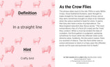 In Two Shakes of a Lamb's Tail: A Quiz Deck of Curious Sayings Knowledge Cards