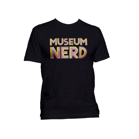 Museum Nerd Classic Black T-Shirt